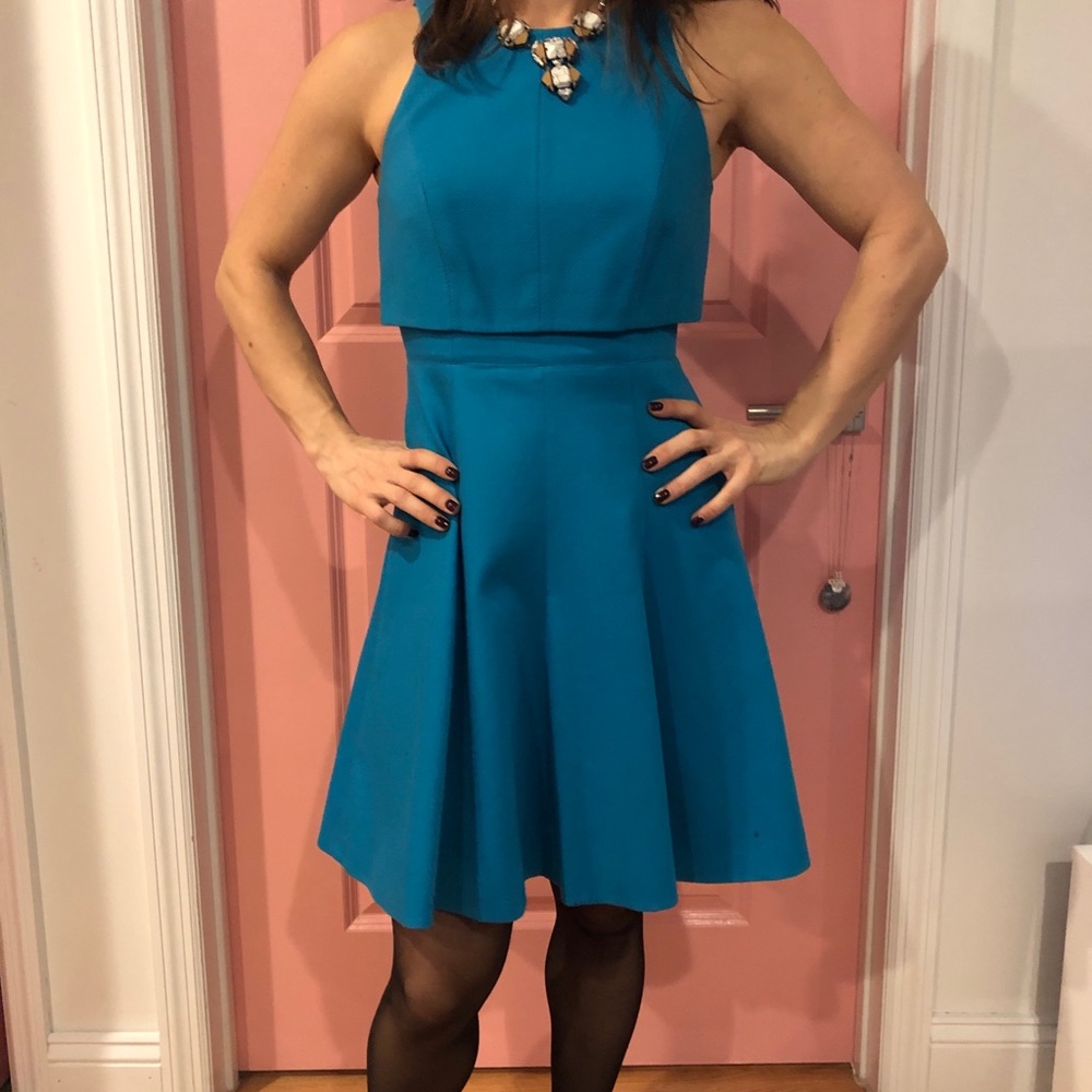 Turquoise occasion dress